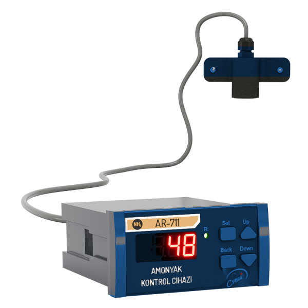 CBR AR-711 Panel Tipi Amonyak (NH₃) Kontrol Cihazı